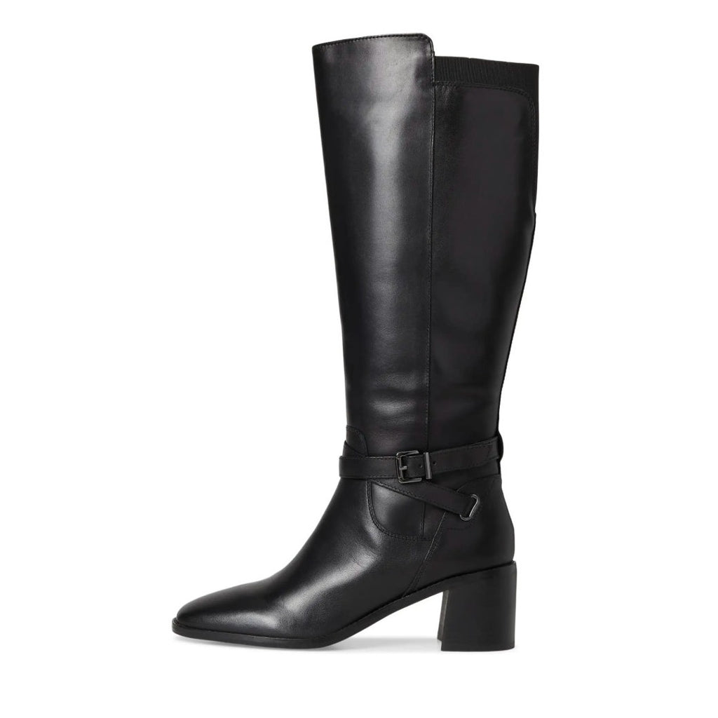 Easy Spirit Womens Noma Knee High Boots US 7 M Black Leather NIB