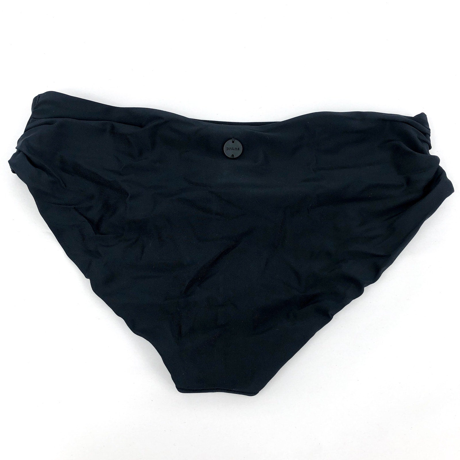 PRANA Women's Marta Bikini Bottoms XS Black Hipster UPF 50+ NWT