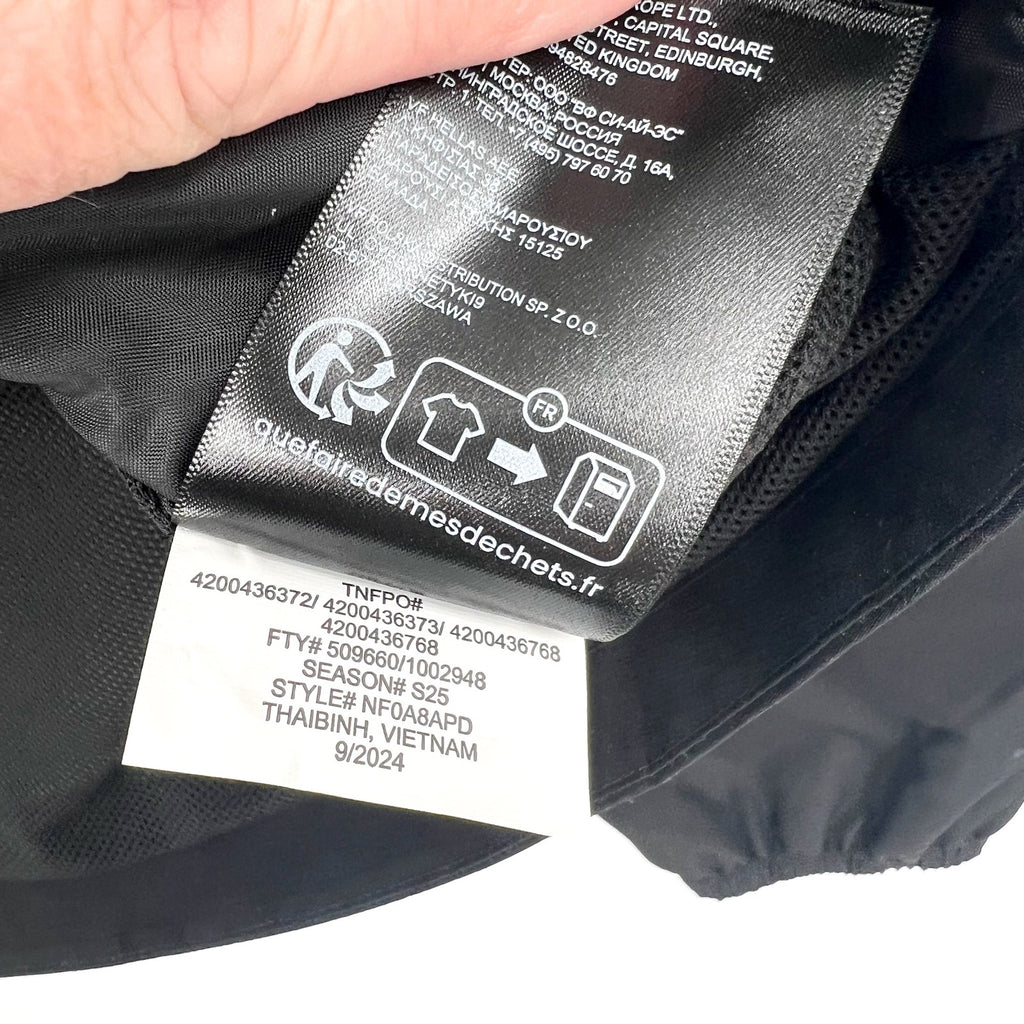 THE NORTH FACE Women's Daybreak Crop Rain Jacket Small TNF Black Hooded NWT