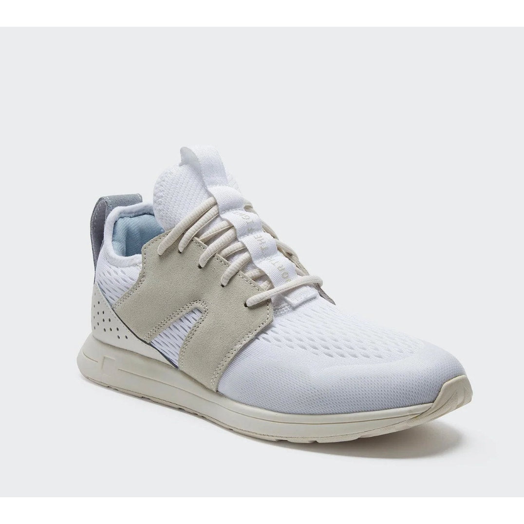 York Athletics Frank Trainers Mens 9.5 Womens 11 Bone White Casual Sneakers NIB