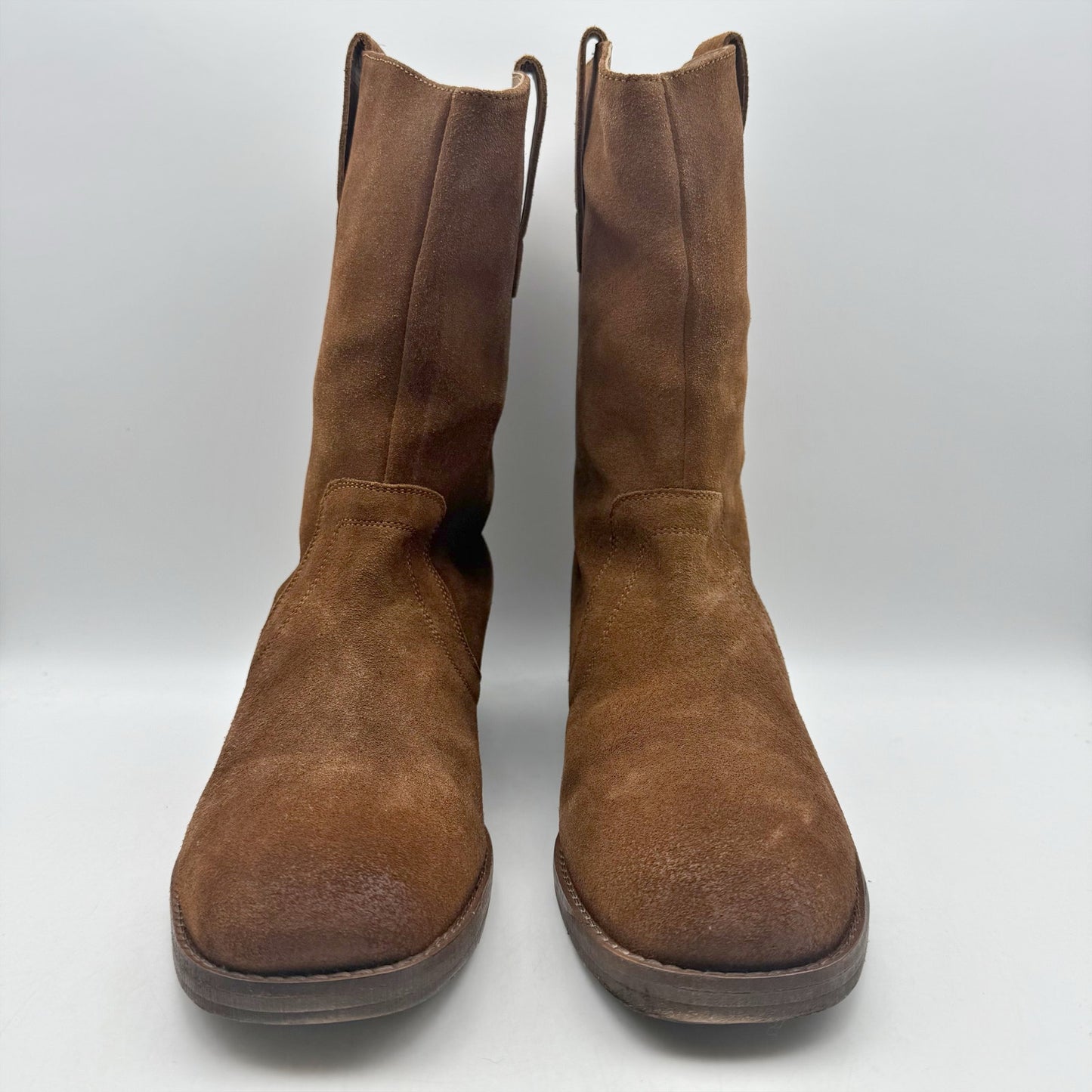 Free People Womens Easton Equestrian Ankle Boots US 9.5 EU 40.5 Brown Suede NIB