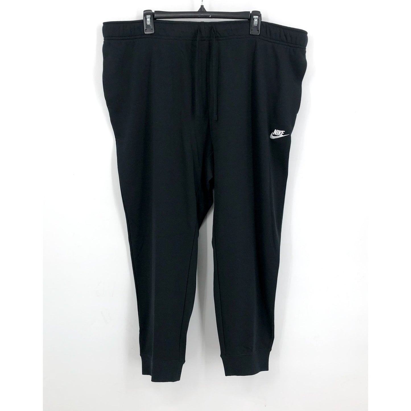 NIKE Womens Sportswear Club Fleece Jogger Pants 2X Black Mid-Rise Sweatpants NWT