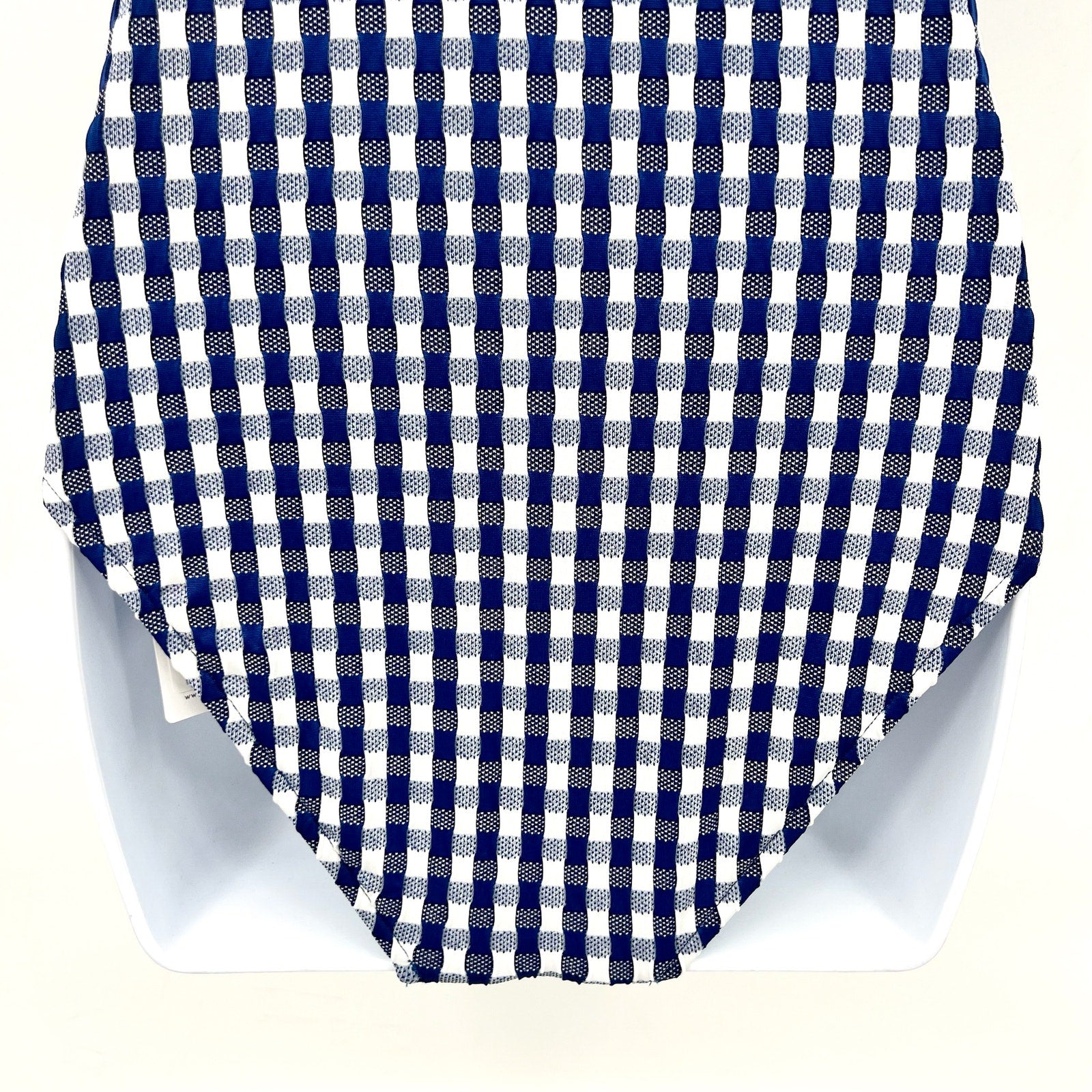 SEAFOLLY Bella Underwire One Piece Swimsuit US 10 Blue Gingham NWT