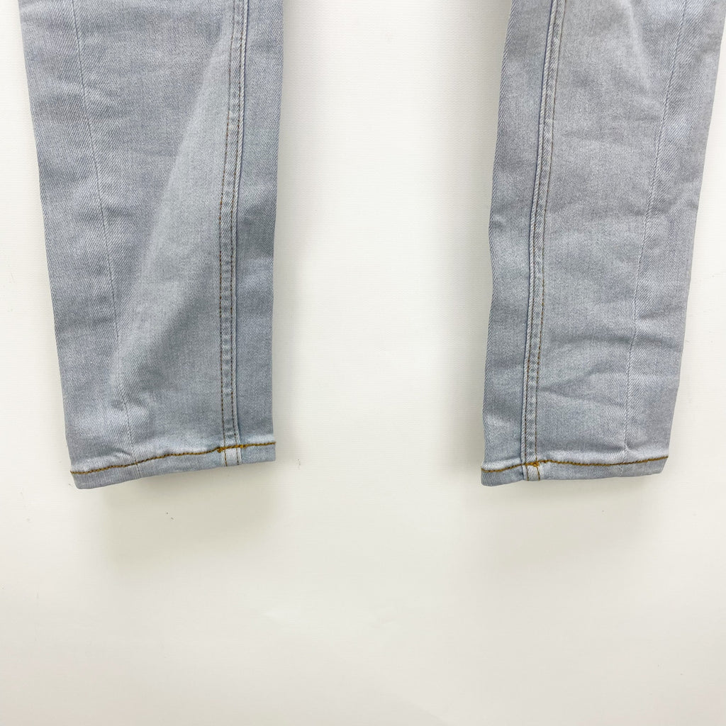 prAna Women's Soma Jeans 29x31 US 8 Light Washed Blue Skinny Stretch Denim NWT