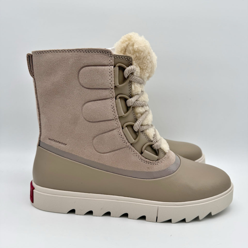 Sorel Womens Joan of Arctic Next Boots US 9.5 Taupe Tan Waterproof Insulated NIB