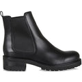 LA CANADIENNE Women's Conner Chelsea Boots 5.5 Black Leather Waterproof NIB