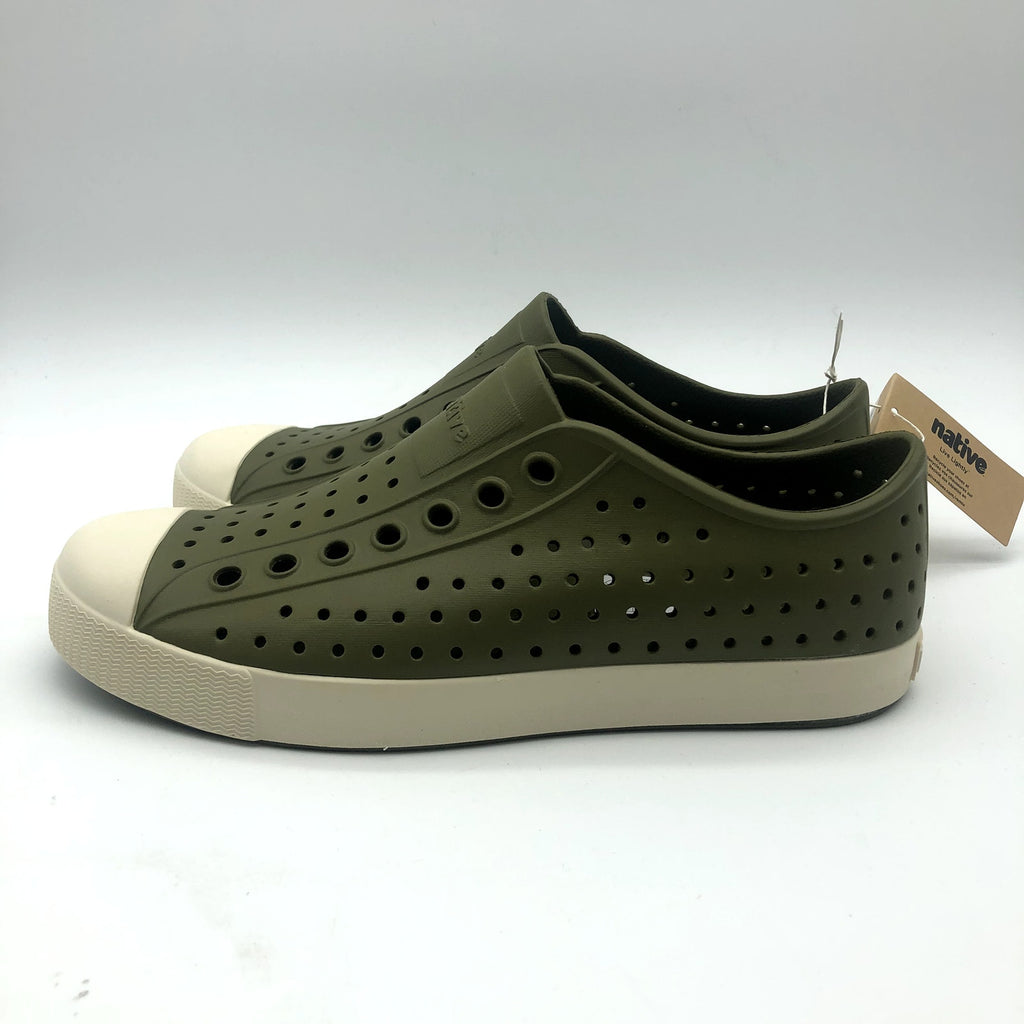 Native Men's Jefferson Slip On Shoes Size 13 Rookie Green EVA Waterproof NIB