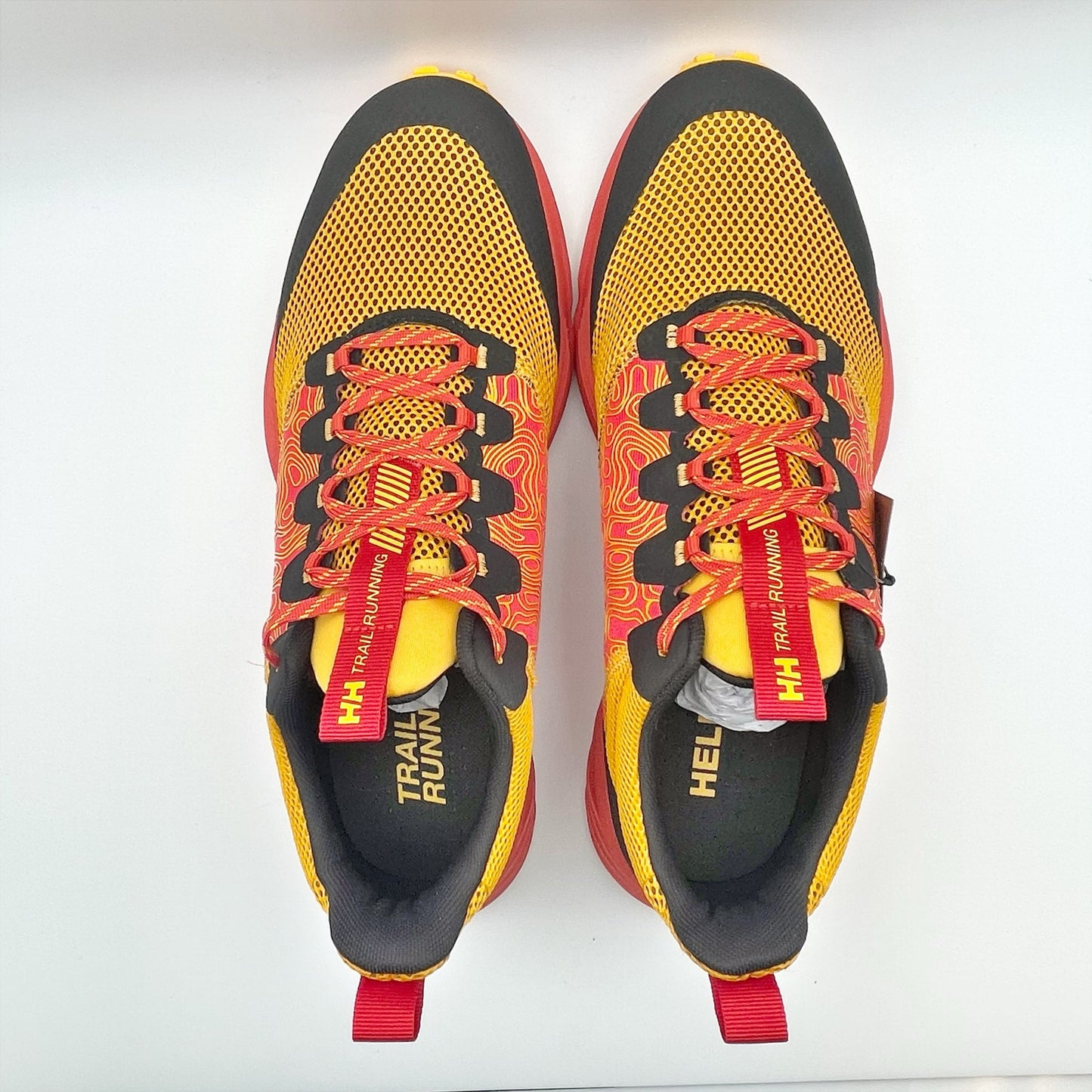 Helly Hansen Mens Featherswift Trail Running Sneakers US 11.5 Red Orange NWT