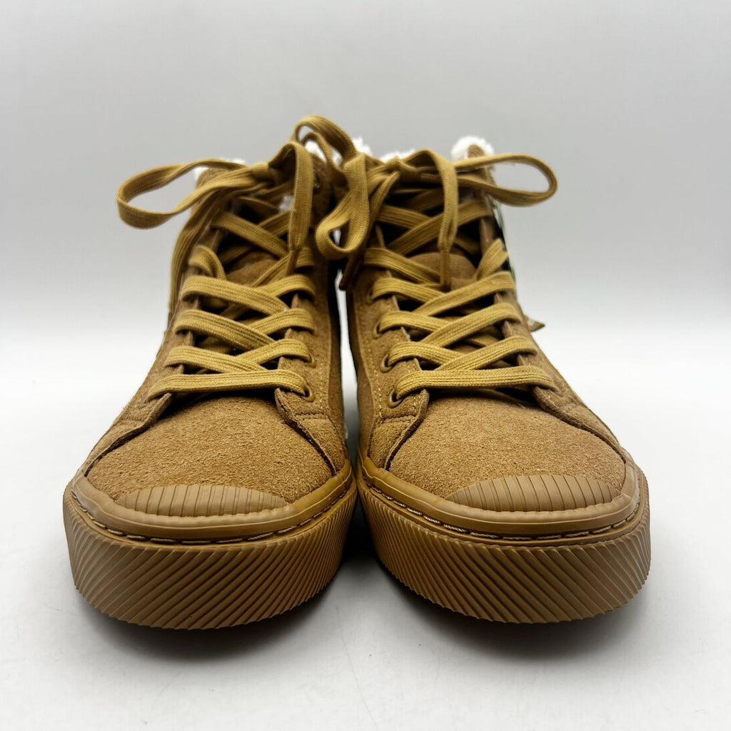 Cariuma OCA Therma High Suede Boots Womens 9 Mens 7.5 Tan Water-repellent NIB