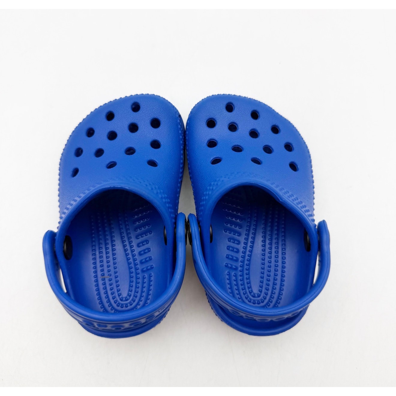 Crocs Baby Boys Classic Littles Clogs C2 C3  Blue NWOB