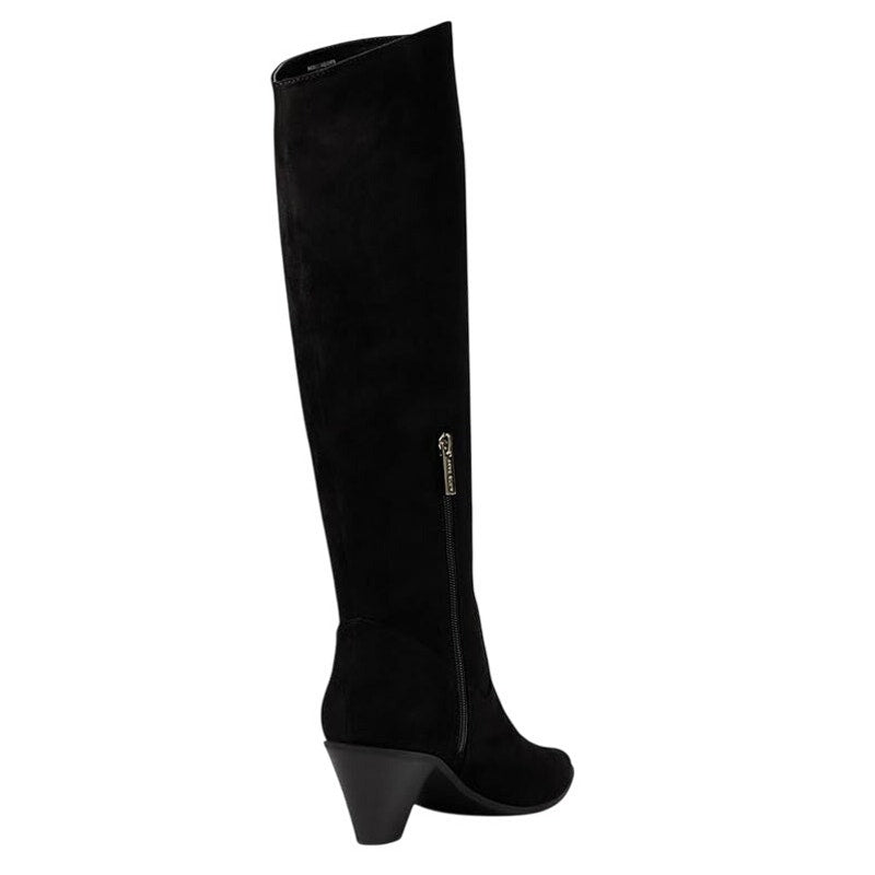 Anne Klein Womens Wei Knee High Boots US 7.5 M EU 38 Black NIB