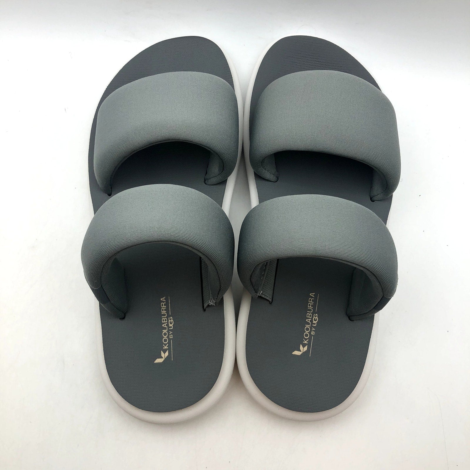 Koolaburra by UGG Womens Alane Slide Sandals Size 8 Gray NIB