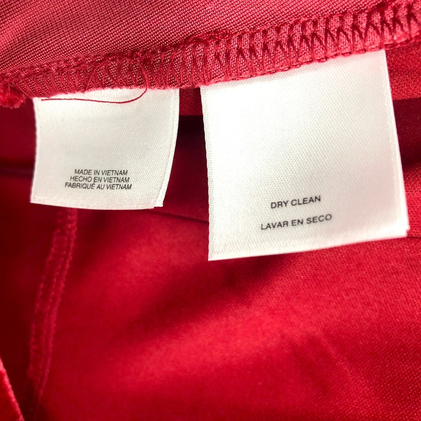 ANNE KLEIN Women's Velvet Wrap Dress Titian Red XS