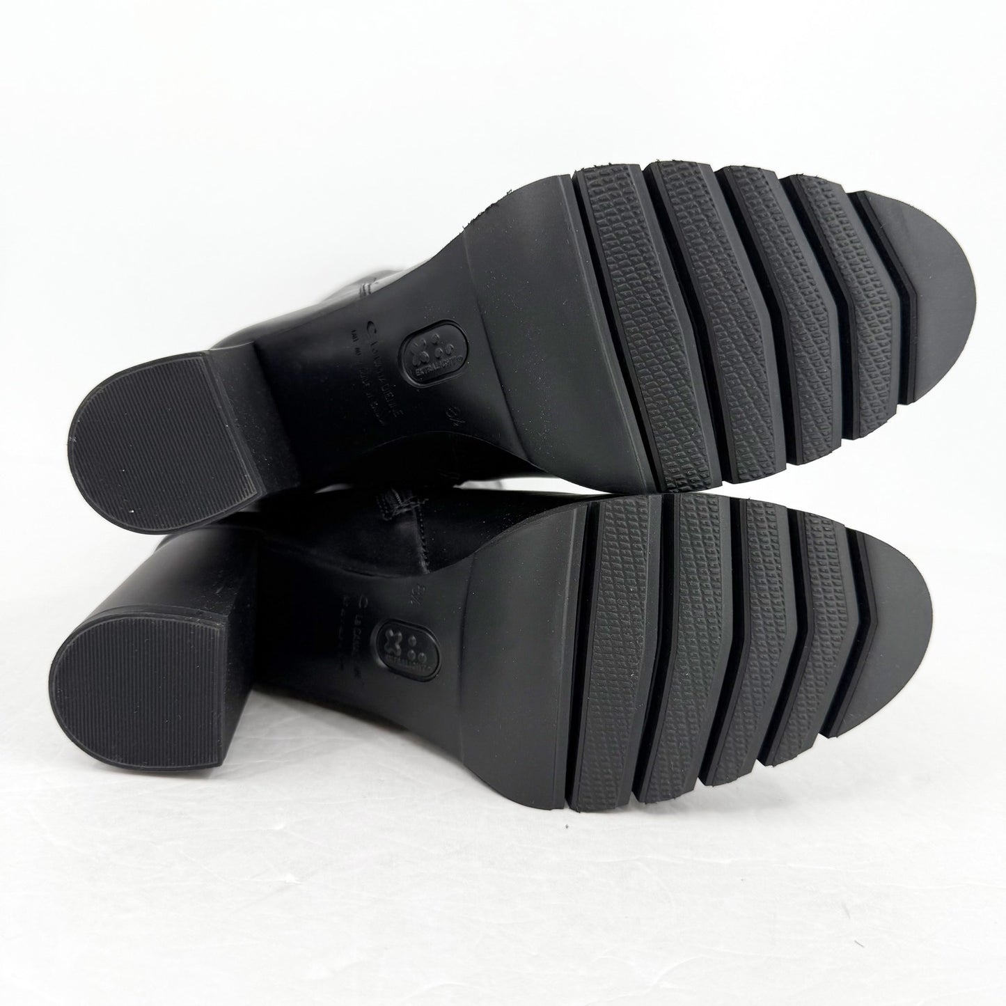 La Canadienne Womens Miles Knee High Boots US 8.5 M Black Leather NWOB