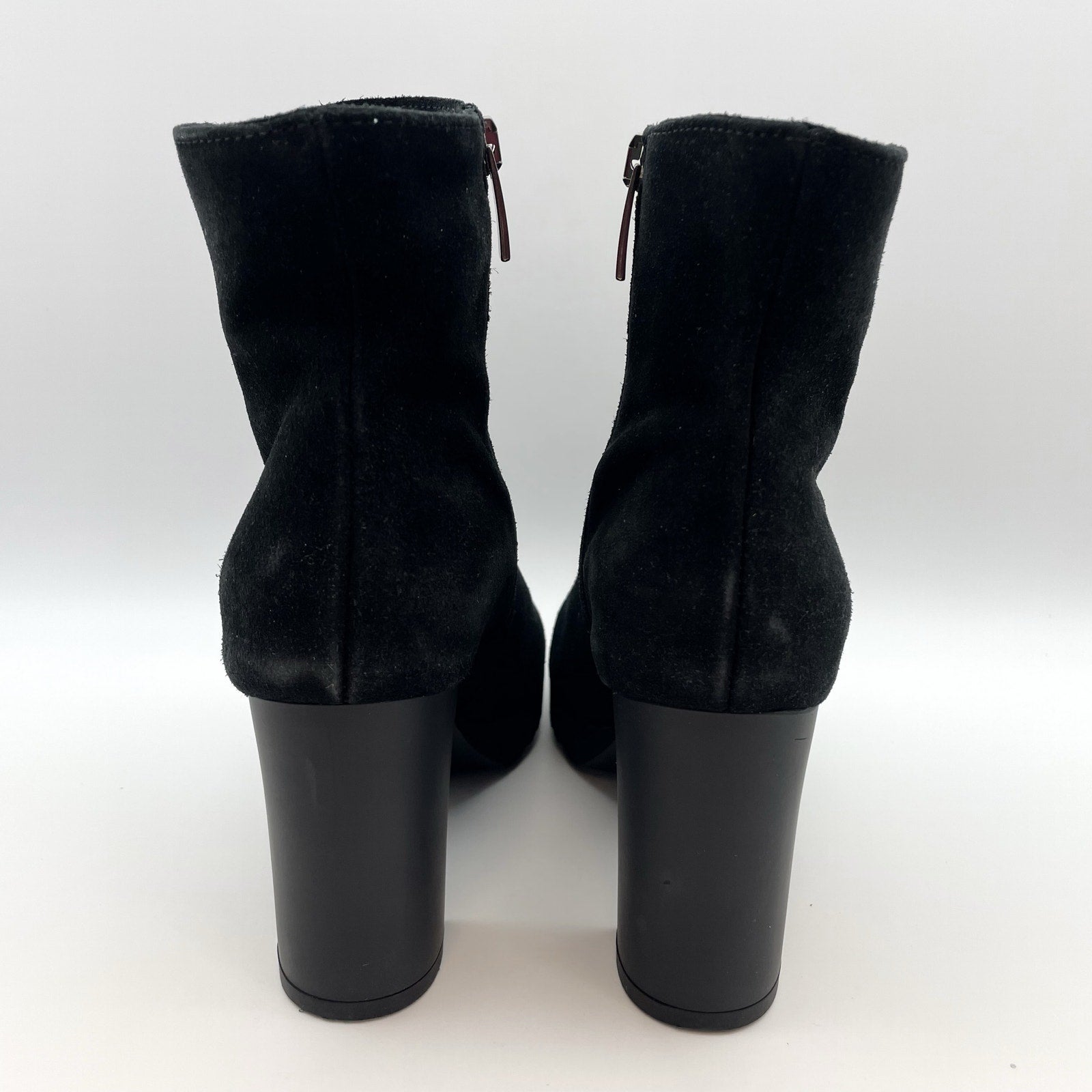 La Canadienne Womens Myranda Ankle Boot US 5 Black Suede Water-Resistant NWOB