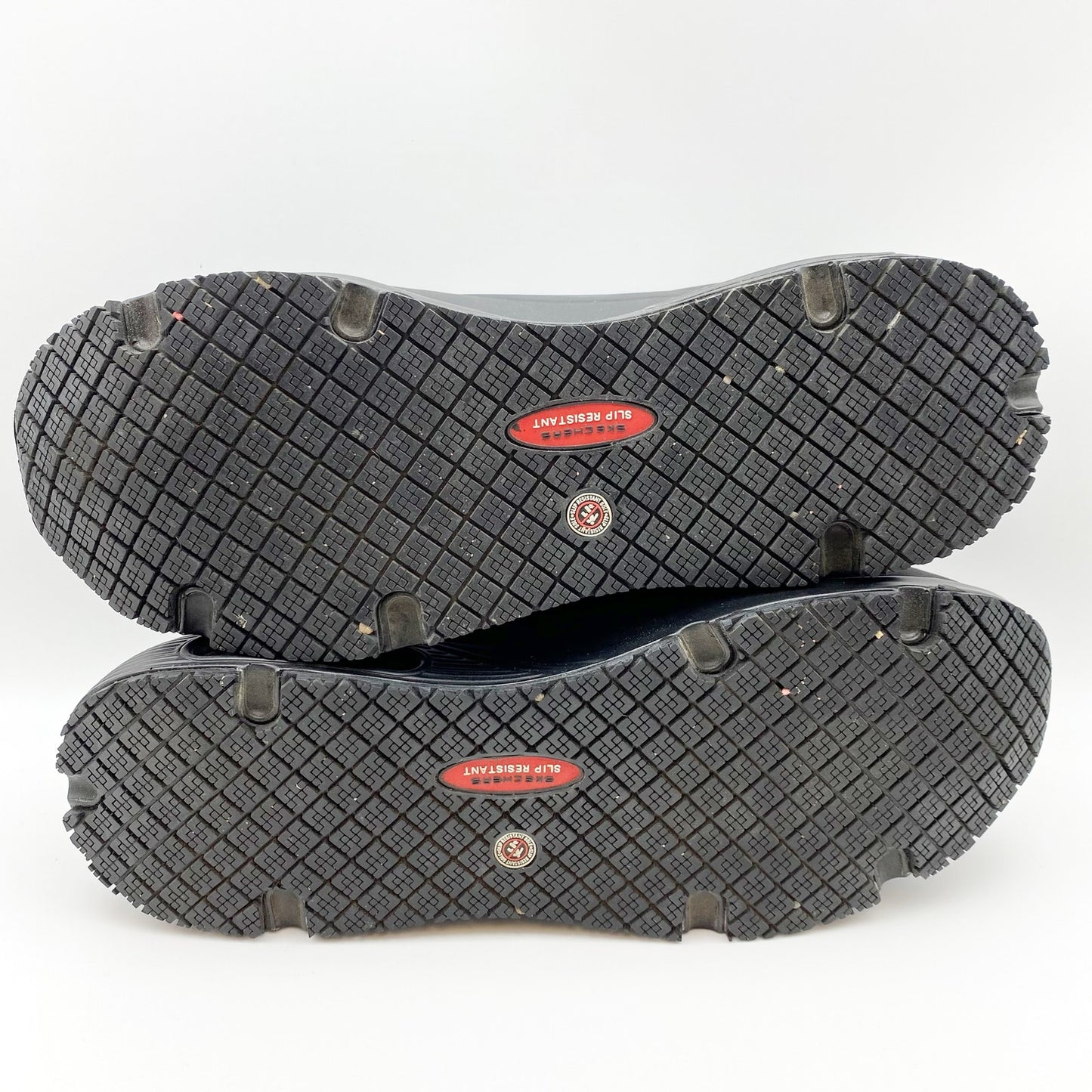 Skechers Work Womens Uno Deloney Shoes Size 9.5 Black Comp Toe NMT SR NIB