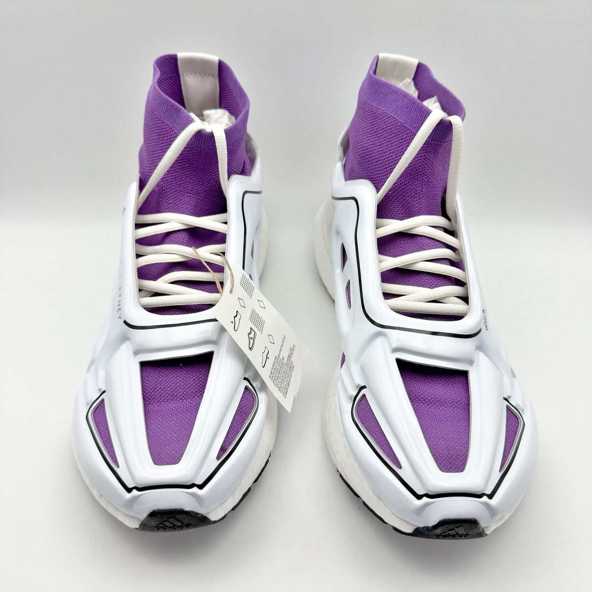 Adidas Stella McCartney Womens Ultraboost 22 Elevated Sneaker Size 9.5 White Purple