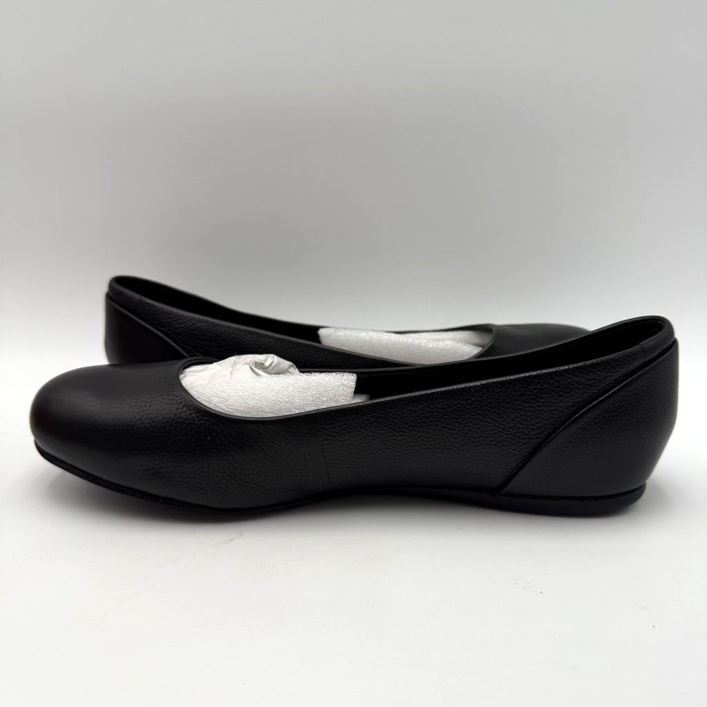 SoftWalk Womens Sonoma Ballet Flats Size 7 Wide Black Leather NWOB