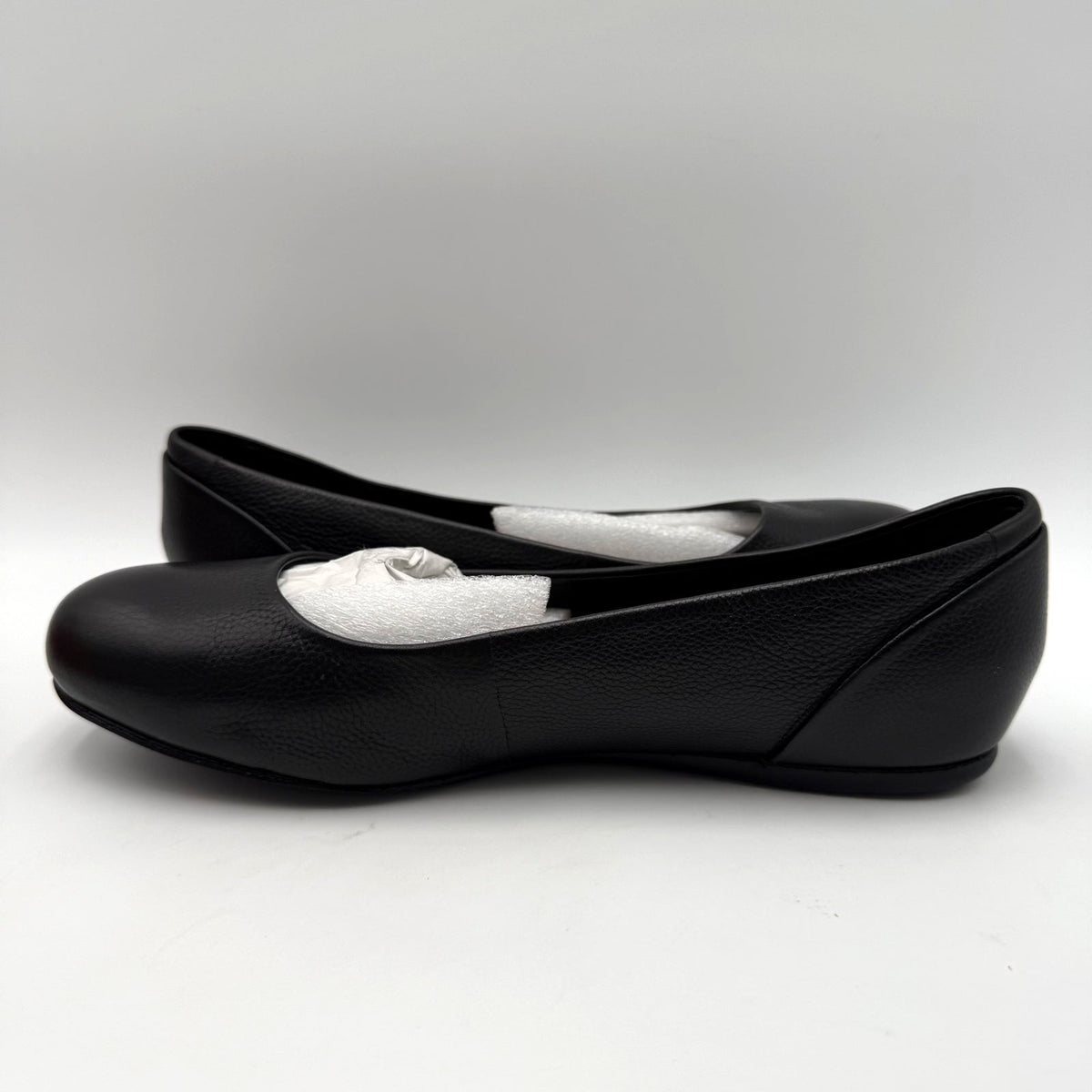 SoftWalk Womens Sonoma Ballet Flats Size 7 Wide Black Leather NWOB