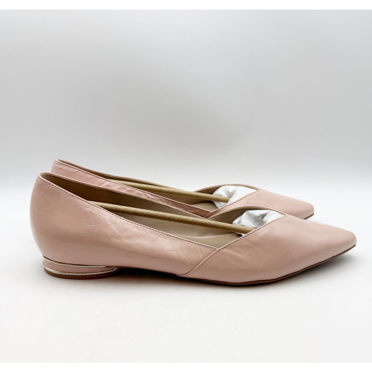 Naturalizer Womens Havana Flats Size 9.5 M EU 40.5 Pink Leather NIB