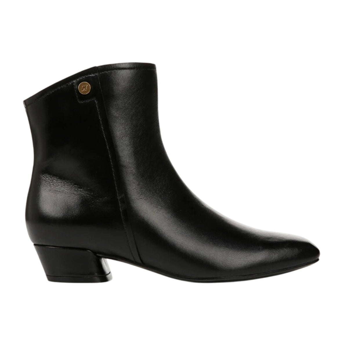 Naturalizer Womens Raffee Ankle Boots Size 7.5 M EU 38 Black Leather Booties NIB