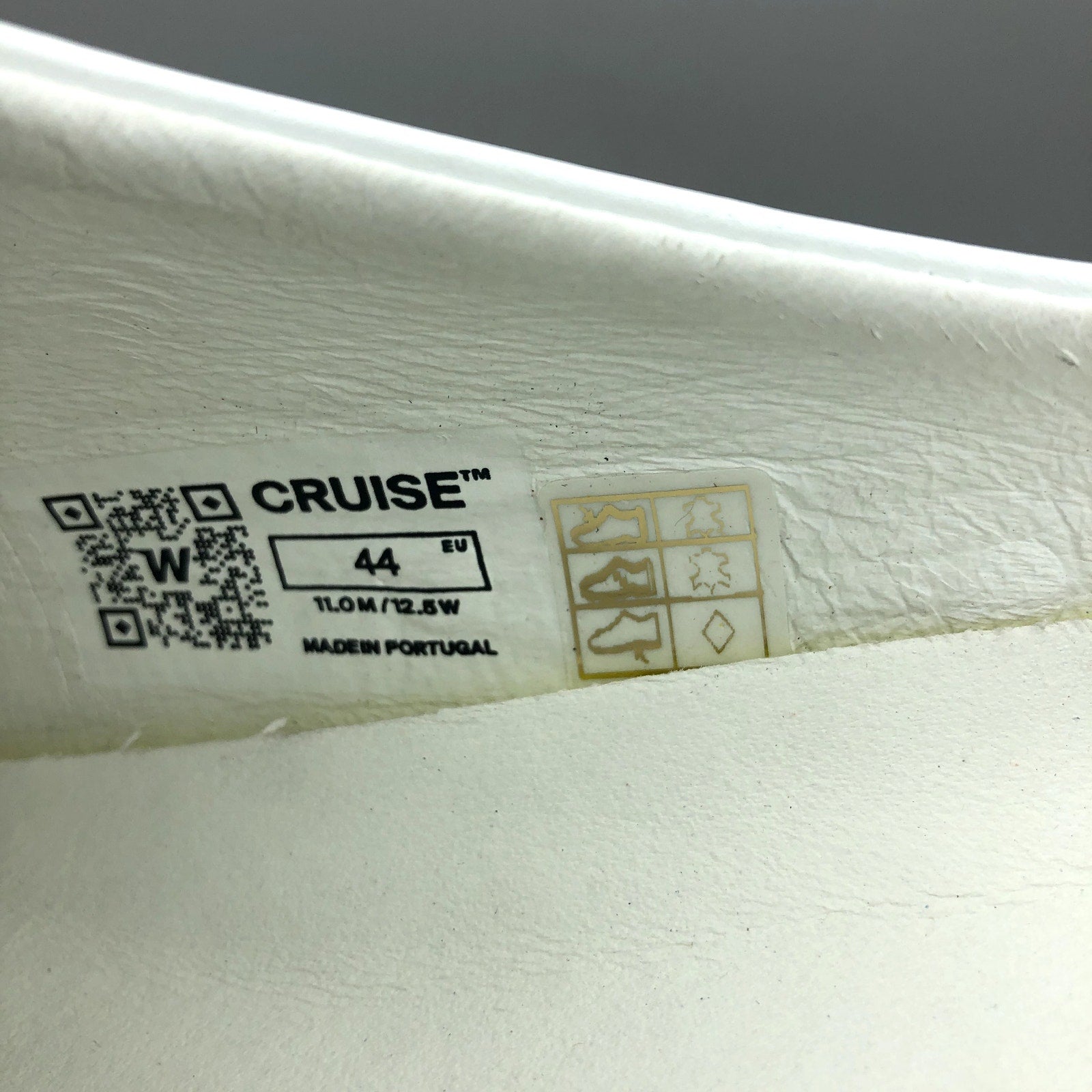 Wolf & Shepherd Mens Cruise Mule Slip On Shoes Size 11 White Vanilla Leather NIB