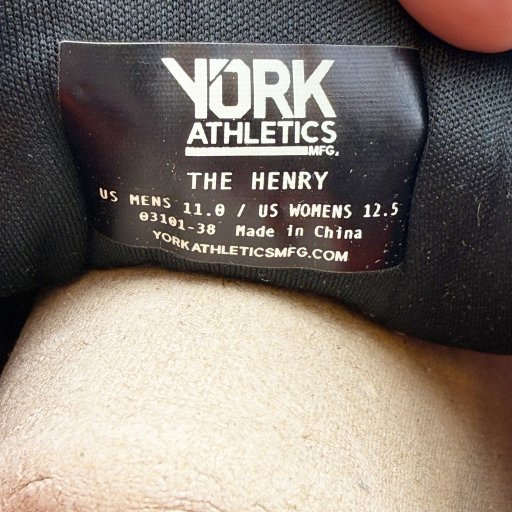 YORK Athletics MENS The Henry Runner Sneakers Size 11 Magenta Pink Casual NIB