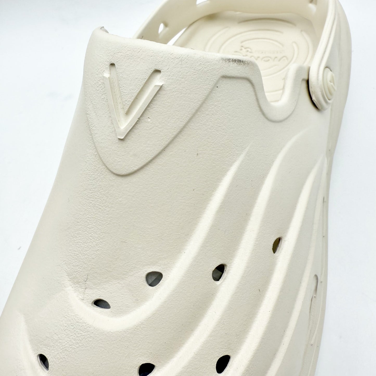 Vionic Womens Wave X Clogs US 13 Off White Comfort NWOB