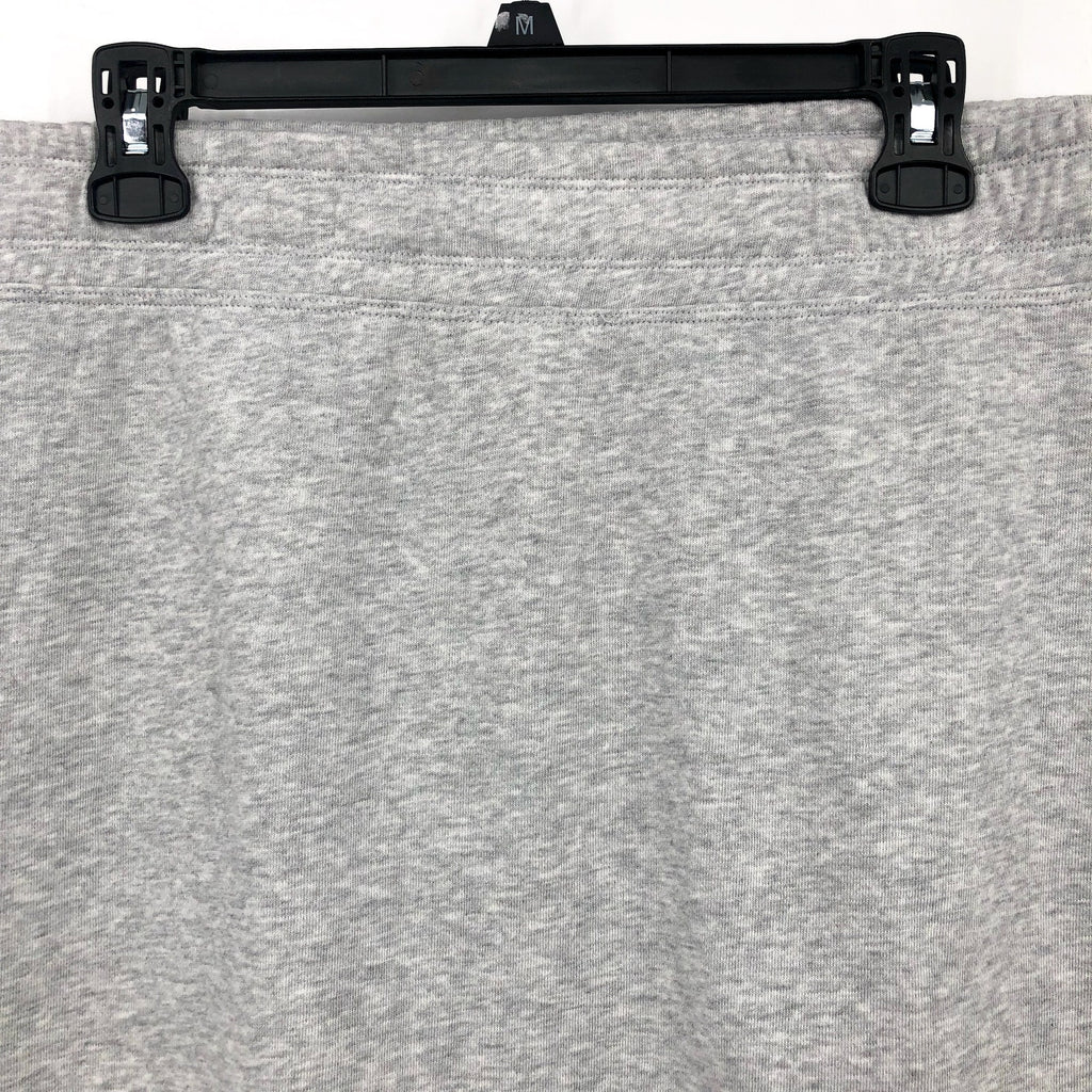 CALVIN KLEIN PERFORMANCE Womens Terry Skirt XL Grey Pull-On Cotton Blend NWT