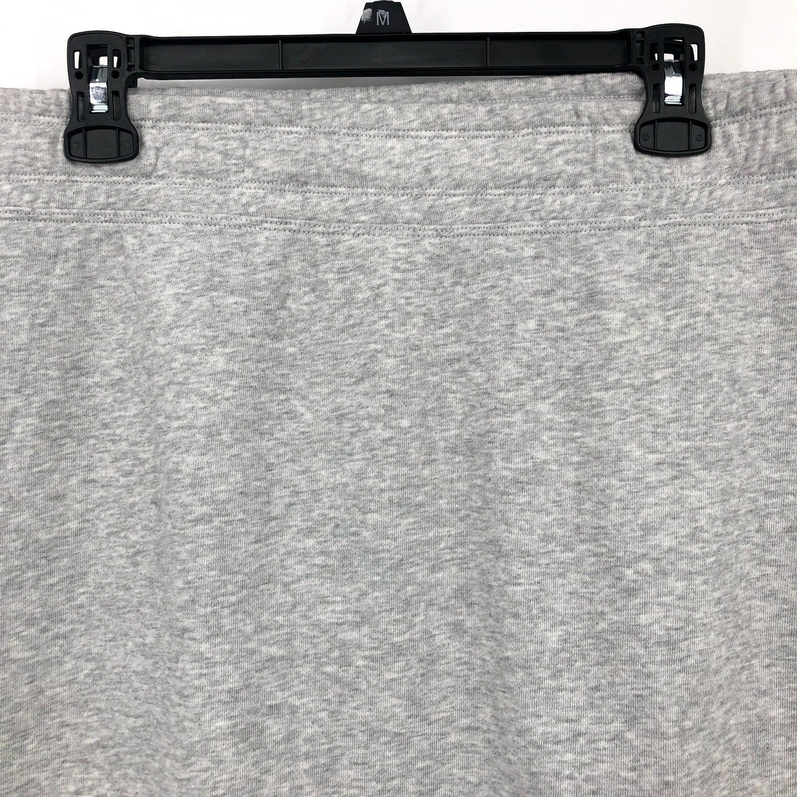 CALVIN KLEIN PERFORMANCE Womens Terry Skirt XL Grey Pull-On Cotton Blend NWT
