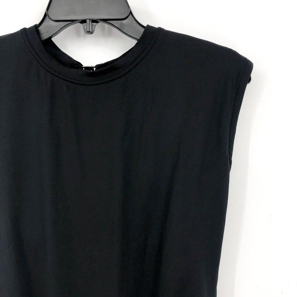 SEAFOLLY COLLECTIVE Women's One Piece Swimsuit US 14 Black Cap Sleeve NWT
