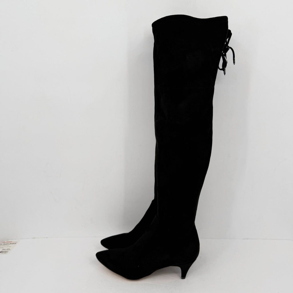 Sam Edelman Womens Kristie Over the Knee Boots Size 8.5 EU 38.5 Black NWOB