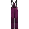 Kamik Bella Insulated Snow Pants Bibs Girls 12 Purple Waterproof Suspender NWOT
