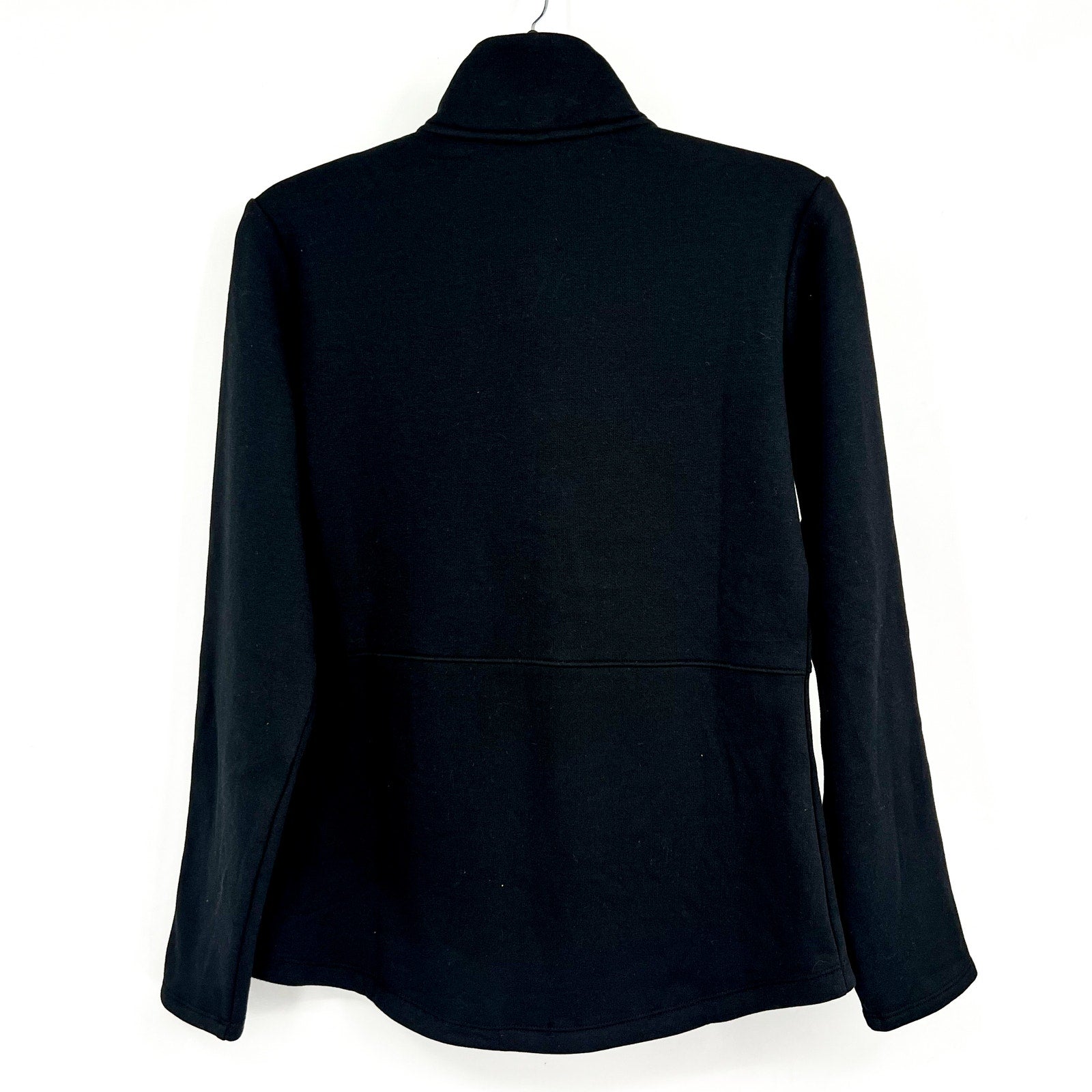 SKECHERS Women's GO Snuggle Full Zip Jacket Small Bold Black Long Sleeve NWT