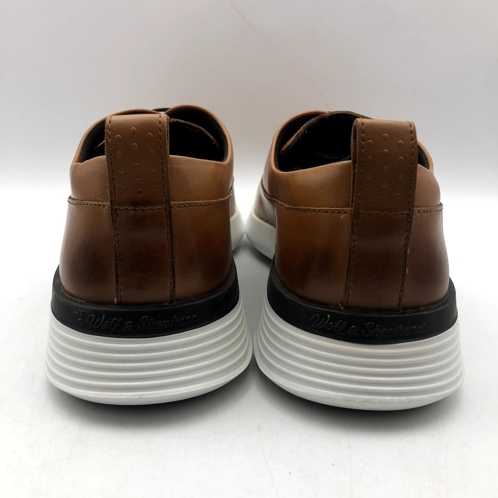 Wolf & Shepherd Crossover Longwing Oxford Sneaker Men 6 Womens 8 Tan Leather NIB