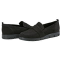Rockport Womens Ramone Loafers Size 10.5 Wide Black Suede Leather NWOB