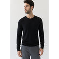 ACTIVE CASHMERE Crewneck Sweater Sweatshirt Small Black Cashmere Scottish NWT