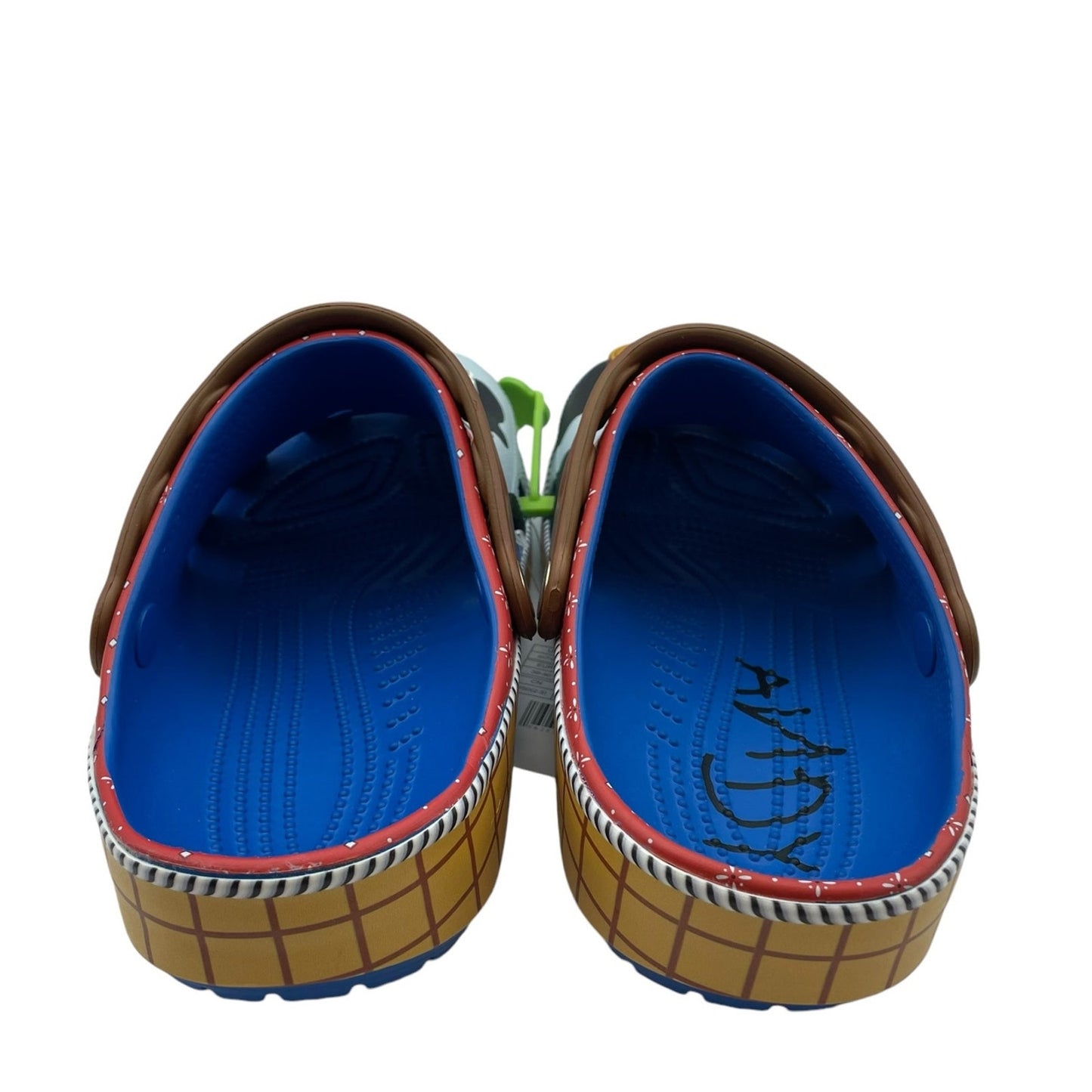 Crocs Unisex Sheriff Woody Classic Clogs Mens 6 Womens 8 Toy Story NWT