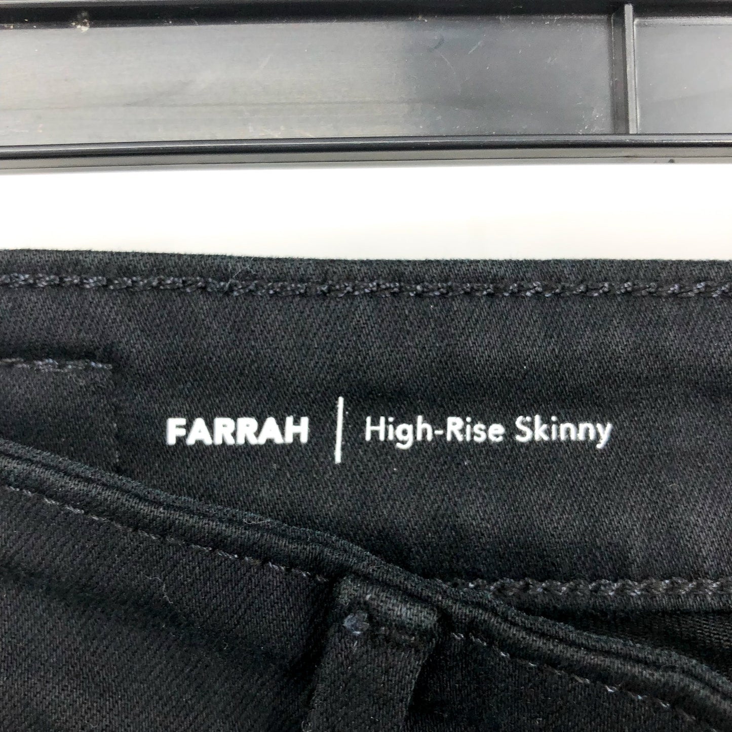 AG ADRIANO GOLDSCHMIED Farrah Skinny Jeans Size 28 True Black