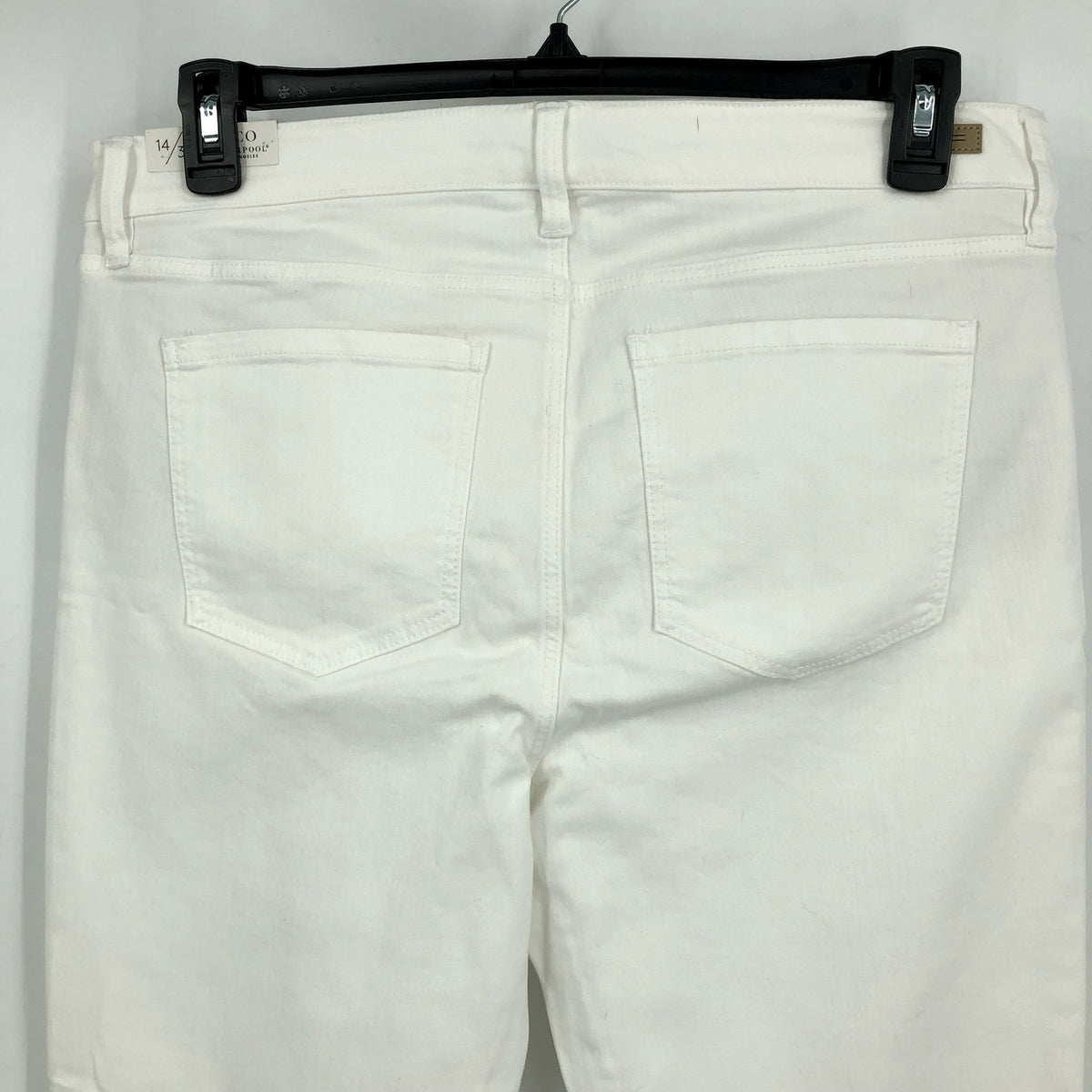 LIVERPOOL Abby Skinny Ankle Jeans Size 14 Bright White Mid Rise Stretch NWT