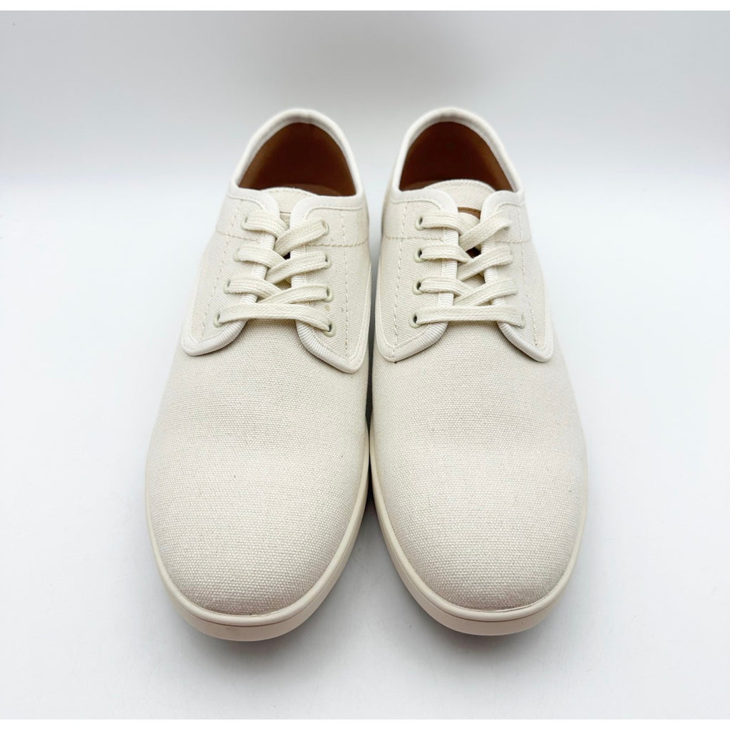 STEVE MADDEN Mens Fenta Casual Sneakers Size 10.5 M Cream White Fabric NIB