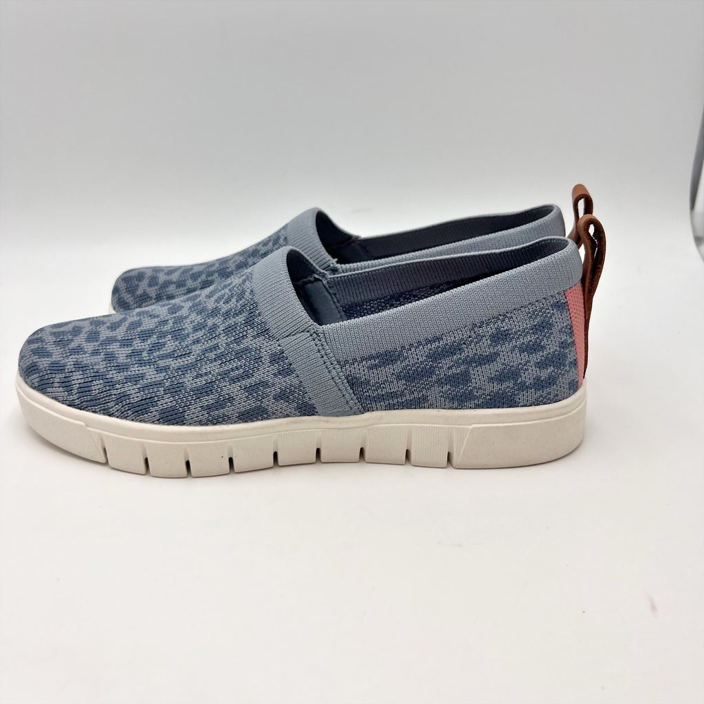 Ryka Womens Hera Slip-on Casual Sneakers Size 6 M EU 36 Blue Print NWOB