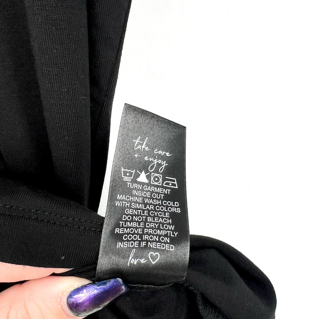 NIC+ZOE Women's Date Night Drape Tank Top Small Black Sleeveless NWT
