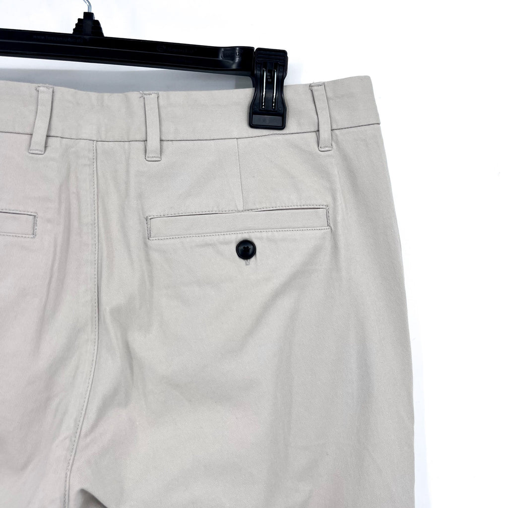 EVERLANE Men's Uniform Performance Chinos 33x32 Stone Gray Slim Fit Pants NWT