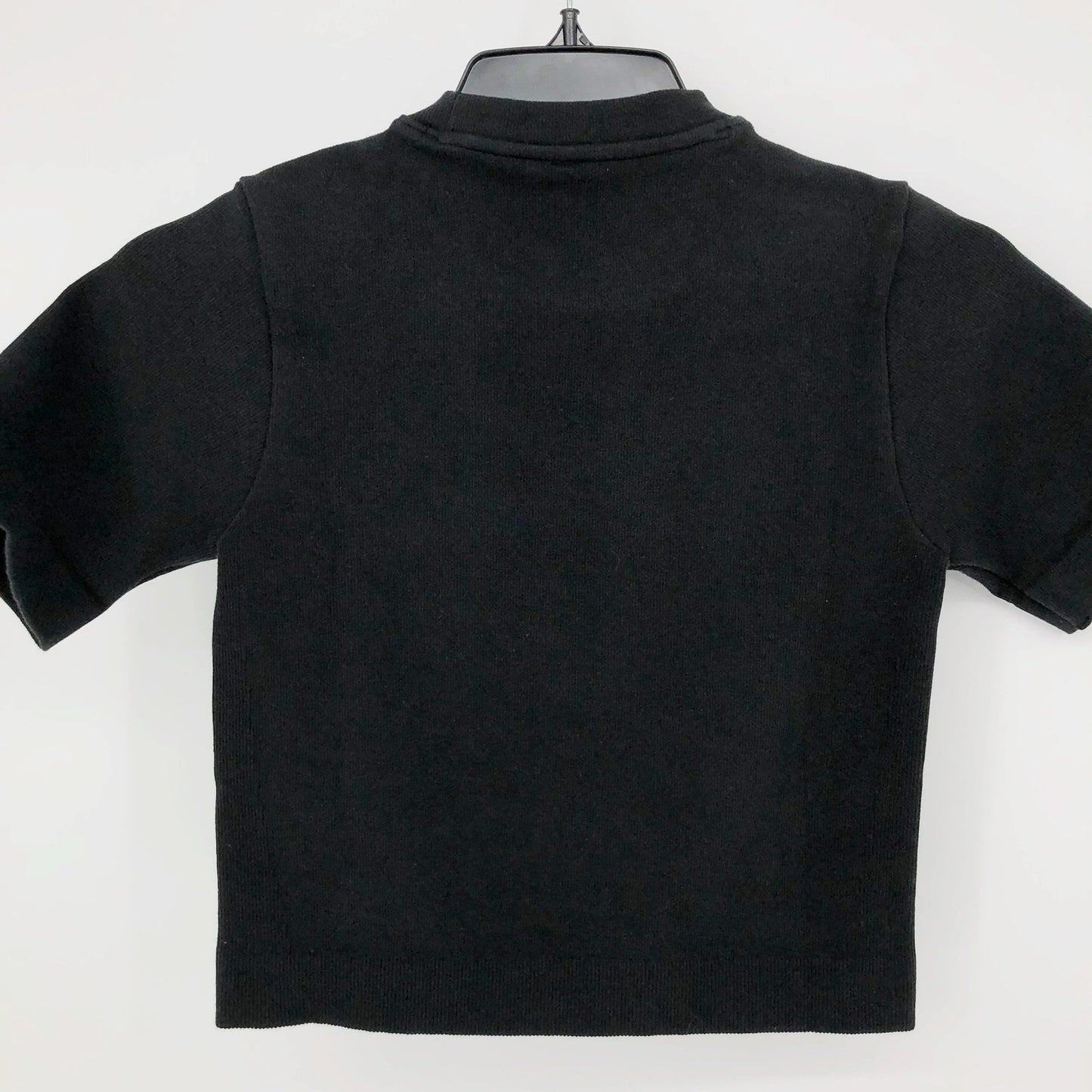 Everlane Womens The Seamless Crop Tee Short Sleeve XS/Small Black NWOT