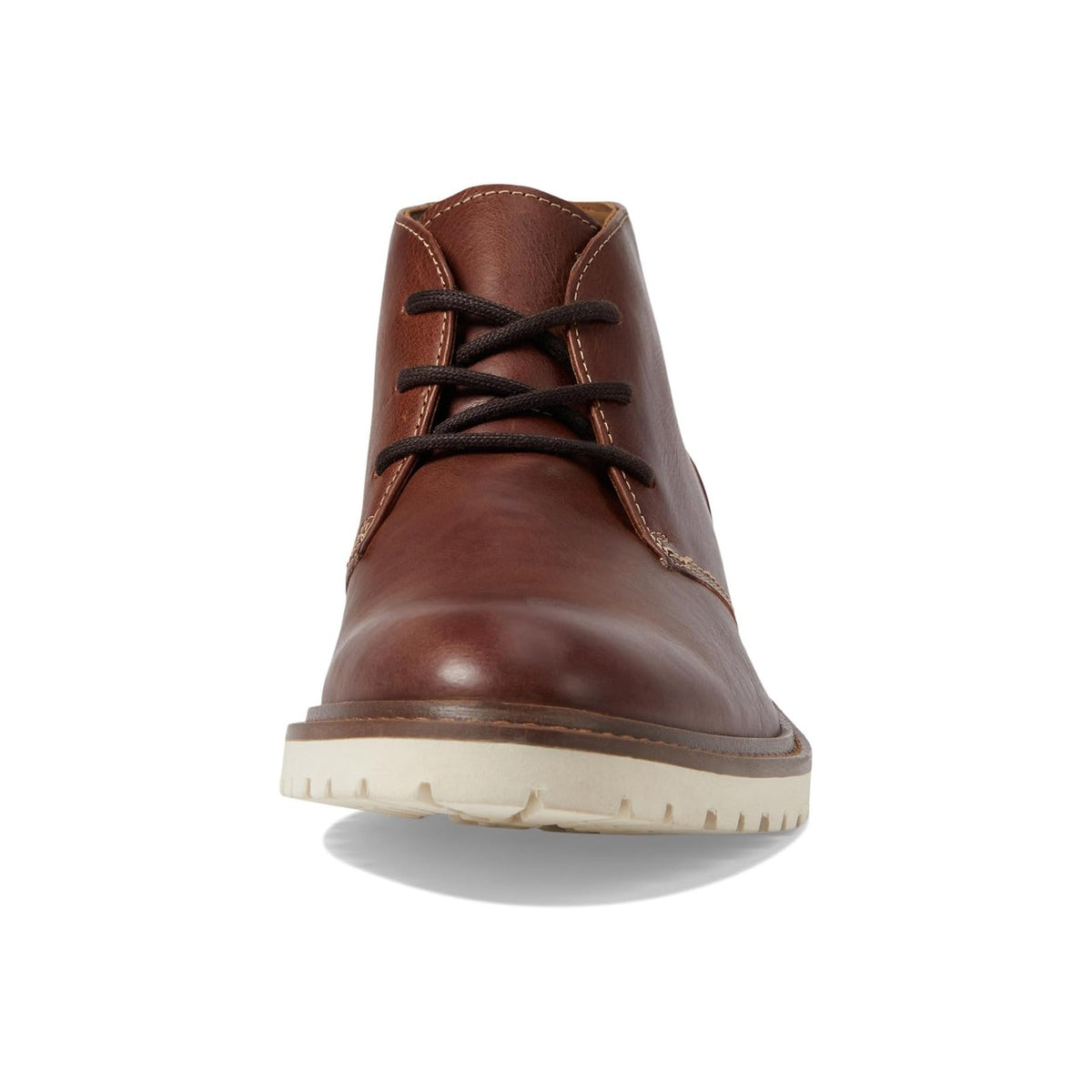Johnston & Murphy Mens Barrett Chukka Boots Size 12 M Tan Full Grain Leather NIB