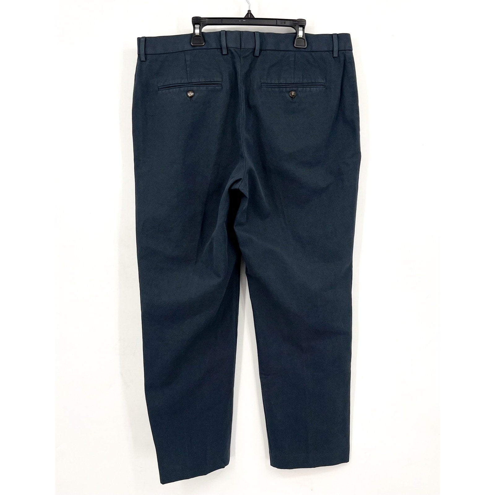 J.CREW Men's Chino Suit Pants 32x30 Blue Cotton-Linen Blend Slim Fit AX271 NWT