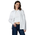 JOE'S JEANS Women's Boyfriend Button Down Shirt Medium Optic White NWT