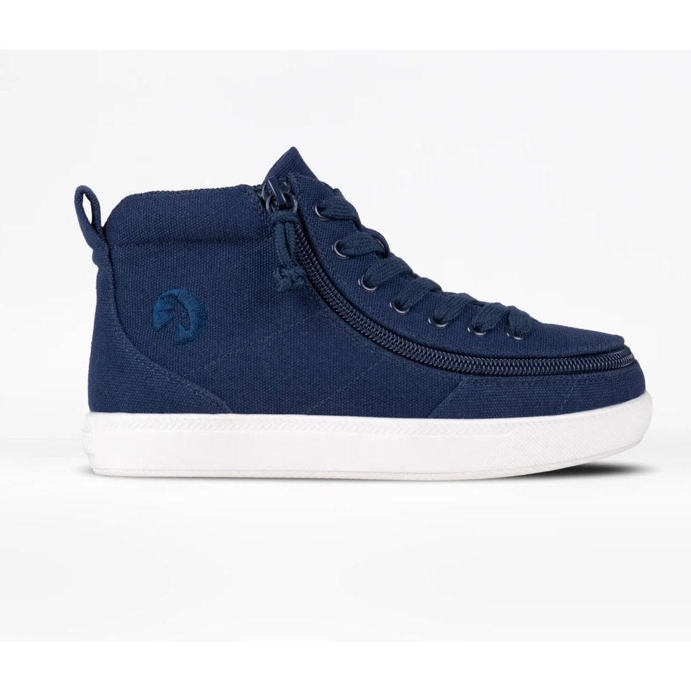 Billy Big Kids Classic MDR High Top Sneaker Size 9 EU 41 Navy Blue NIB