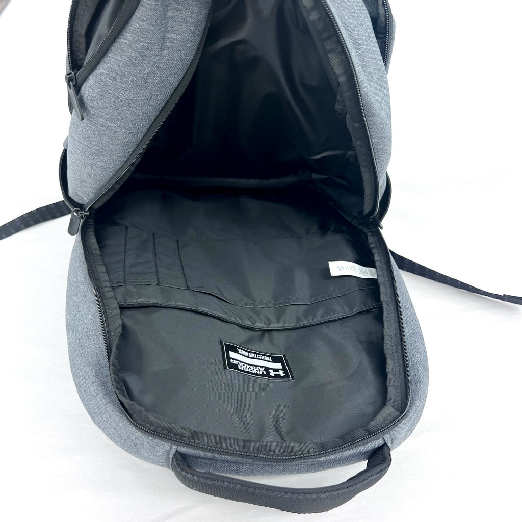 UNDER ARMOUR STORM Unisex Hustle Pro 6.0 Backpack Black/Gold Laptop Sleeve NWOT